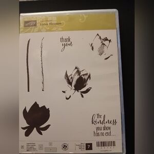 Stampin' Up! NEW Lotus Blossom Stamp Set